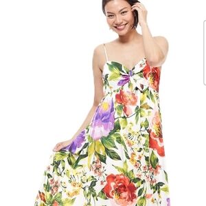 London Times floral sleeveless maxi dress size 10
